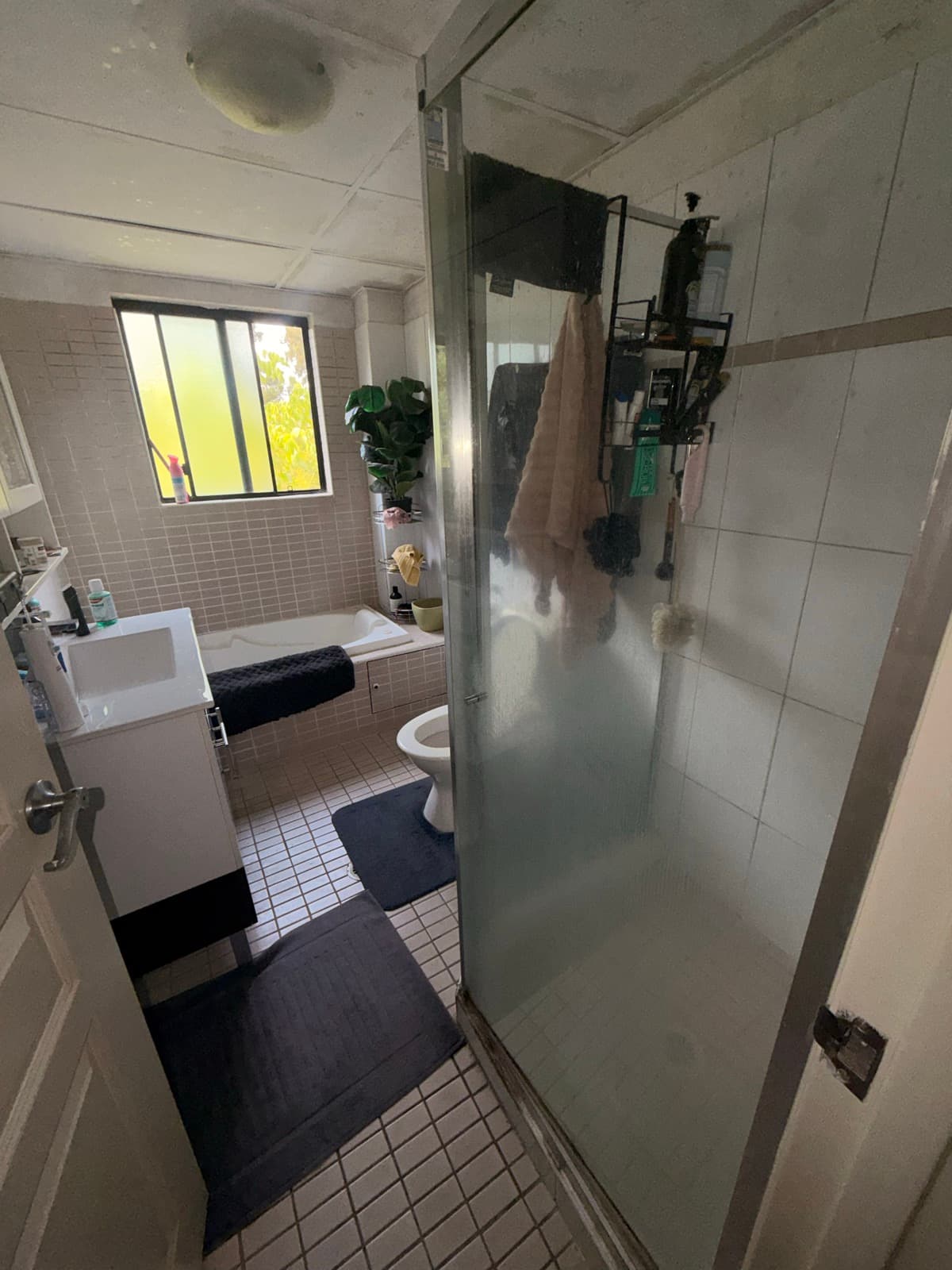 Full Bathroom Clean — before